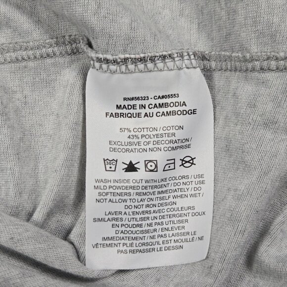 Nike USA Olympic‎ Team Tokyo 2020 Dri-Fit Tee Small Gray Flag Rings - Picture 6 of 9